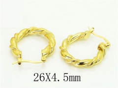 HY Wholesale Earrings 316L Stainless Steel Popular Jewelry Earrings-HY80E0804OR