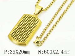 HY Wholesale Necklaces Stainless Steel 316L Jewelry Necklaces-HY41N0141HKC