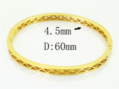 HY Wholesale Bangles Jewelry Stainless Steel 316L Fashion Bangle-HY62B0683HNZ