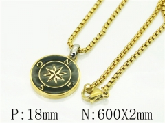 HY Wholesale Necklaces Stainless Steel 316L Jewelry Necklaces-HY41N0154HJS