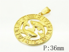 HY Wholesale Pendant Jewelry 316L Stainless Steel Jewelry Pendant-HY22P1135PV