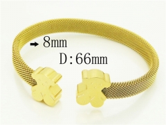 HY Wholesale Bangles Jewelry Stainless Steel 316L Fashion Bangle-HY52B0097HNQ