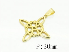 HY Wholesale Pendant Jewelry 316L Stainless Steel Jewelry Pendant-HY12P1710KE