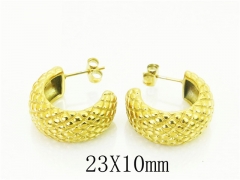 HY Wholesale Earrings 316L Stainless Steel Popular Jewelry Earrings-HY48E0034HZZ