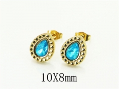 HY Wholesale Earrings 316L Stainless Steel Popular Jewelry Earrings-HY43E0629DKI