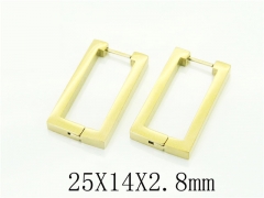 HY Wholesale Earrings 316L Stainless Steel Popular Jewelry Earrings-HY75E0117KC