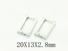 HY Wholesale Earrings 316L Stainless Steel Popular Jewelry Earrings-HY75E0199RJL