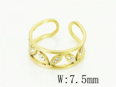 HY Wholesale Rings Jewelry Stainless Steel 316L Rings-HY80R0020LS