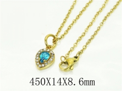 HY Wholesale Necklaces Stainless Steel 316L Jewelry Necklaces-HY15N0204ZMJ