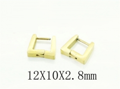 HY Wholesale Earrings 316L Stainless Steel Popular Jewelry Earrings-HY75E0110KA