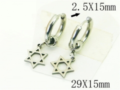 HY Wholesale Earrings 316L Stainless Steel Popular Jewelry Earrings-HY72E0078IO