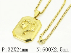 HY Wholesale Necklaces Stainless Steel 316L Jewelry Necklaces-HY41N0219HLD