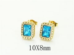 HY Wholesale Earrings 316L Stainless Steel Popular Jewelry Earrings-HY43E0635DKI