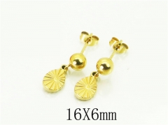 HY Wholesale Earrings 316L Stainless Steel Popular Jewelry Earrings-HY43E0654VJL