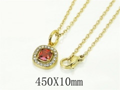 HY Wholesale Necklaces Stainless Steel 316L Jewelry Necklaces-HY15N0191QMJ