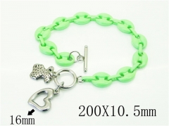 HY Wholesale Bracelets 316L Stainless Steel Jewelry Bracelets-HY21B0586HNR