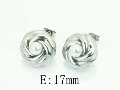 HY Wholesale Earrings 316L Stainless Steel Popular Jewelry Earrings-HY16E0217NL