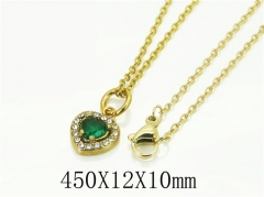 HY Wholesale Necklaces Stainless Steel 316L Jewelry Necklaces-HY15N0199MJ