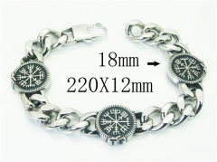 HY Wholesale Bracelets 316L Stainless Steel Jewelry Bracelets-HY22B0515JCC