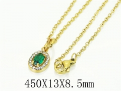 HY Wholesale Necklaces Stainless Steel 316L Jewelry Necklaces-HY15N0213RMJ