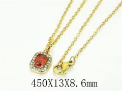 HY Wholesale Necklaces Stainless Steel 316L Jewelry Necklaces-HY15N0220QMJ