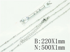 HY Wholesale Stainless Steel 316L Necklaces Bracelets Sets-HY70S0542QLL