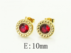 HY Wholesale Earrings 316L Stainless Steel Popular Jewelry Earrings-HY43E0624AKI