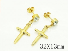 HY Wholesale Earrings 316L Stainless Steel Popular Jewelry Earrings-HY60E1609JU