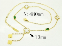 HY Wholesale Necklaces Stainless Steel 316L Jewelry Necklaces-HY32N0872HIR