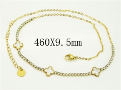 HY Wholesale Necklaces Stainless Steel 316L Jewelry Necklaces-HY32N0870HHL