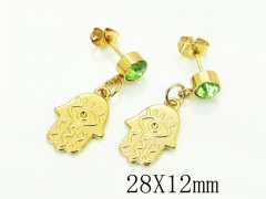 HY Wholesale Earrings 316L Stainless Steel Popular Jewelry Earrings-HY60E1666JF