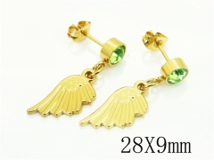 HY Wholesale Earrings 316L Stainless Steel Popular Jewelry Earrings-HY60E1645JC