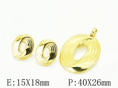 HY Wholesale 316L Stainless Steel jewelry Set-HY57S0143HHQ