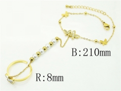 HY Wholesale Bracelets 316L Stainless Steel Jewelry Bracelets-HY32B0925HHC