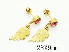 HY Wholesale Earrings 316L Stainless Steel Popular Jewelry Earrings-HY60E1642JS