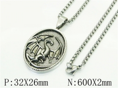 HY Wholesale Necklaces Stainless Steel 316L Jewelry Necklaces-HY41N0256HIC