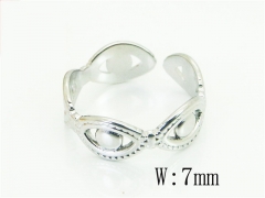 HY Wholesale Popular Rings Jewelry Stainless Steel 316L Rings-HY15R2540DKJ