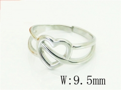 HY Wholesale Popular Rings Jewelry Stainless Steel 316L Rings-HY15R2558EKJ