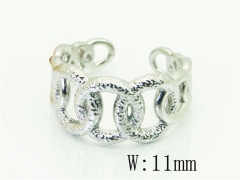 HY Wholesale Popular Rings Jewelry Stainless Steel 316L Rings-HY15R2500GKJ