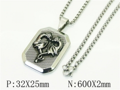 HY Wholesale Necklaces Stainless Steel 316L Jewelry Necklaces-HY41N0261HIF