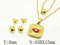 HY Wholesale Jewelry 316L Stainless Steel jewelry Set-HY91S1709PZ