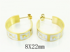 HY Wholesale Earrings 316L Stainless Steel Popular Jewelry Earrings-HY50E0036PQ