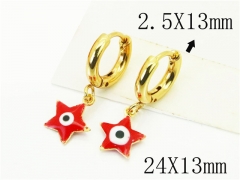 HY Wholesale Earrings 316L Stainless Steel Popular Jewelry Earrings-HY60E1710JG