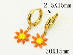 HY Wholesale Earrings 316L Stainless Steel Popular Jewelry Earrings-HY60E1688JE