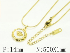 HY Wholesale Necklaces Stainless Steel 316L Jewelry Necklaces-HY59N0426FML