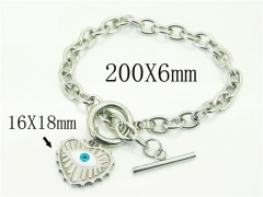 HY Wholesale Bracelets 316L Stainless Steel Jewelry Bracelets-HY91B0417OB