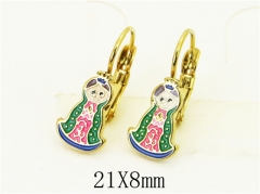 HY Wholesale Earrings 316L Stainless Steel Popular Jewelry Earrings-HY67E0540LY