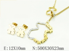 HY Wholesale Jewelry 316L Stainless Steel jewelry Set-HY02S2899HMV