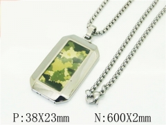 HY Wholesale Necklaces Stainless Steel 316L Jewelry Necklaces-HY41N0260IGG