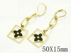 HY Wholesale Earrings 316L Stainless Steel Popular Jewelry Earrings-HY80E0856NL